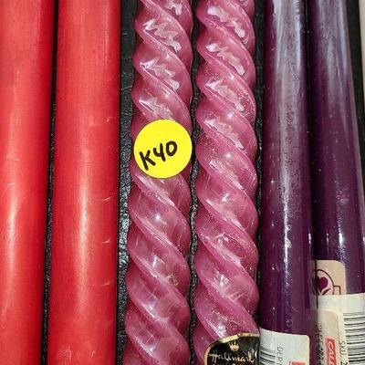 K40: Vintage Candlestick Lot