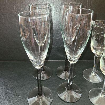 K42: Etched Stemware 