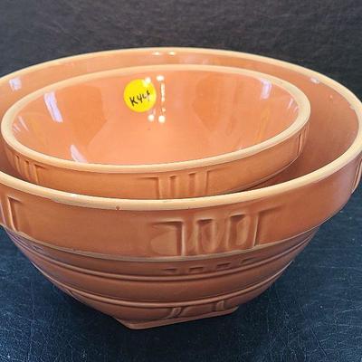 K44: Heirloom Pantry Vintage Inspired Mixing Bowls. 