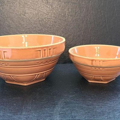 K44: Heirloom Pantry Vintage Inspired Mixing Bowls. 
