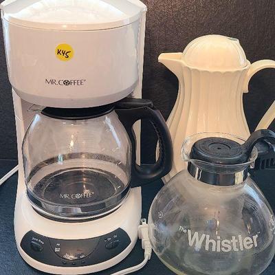 K45: Thermos Coffee Butler and Mr. Coffee lot