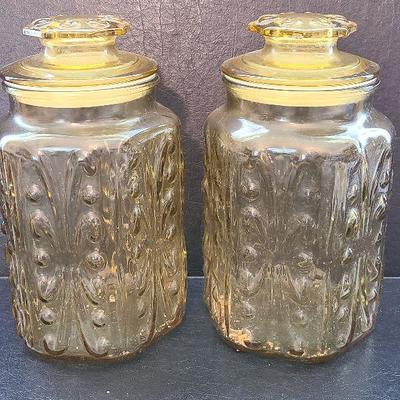 K46: Vintage Yellow Canisters and More