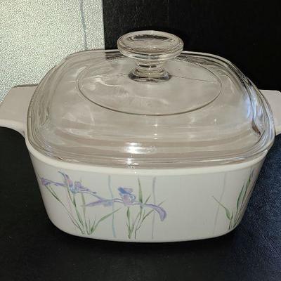 K50: Corning Ware Shadow Iris Serving Pieces