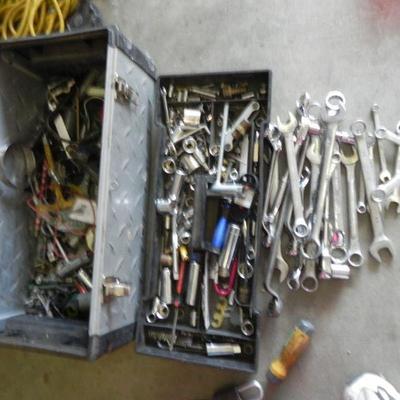 LOT 133  HUGE LOT OF WRENCHES AND SOCKETS