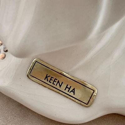 #241    JOSEF ORIGINALS KEEN HA JAPANESE LADY RHINESTONES LABELS