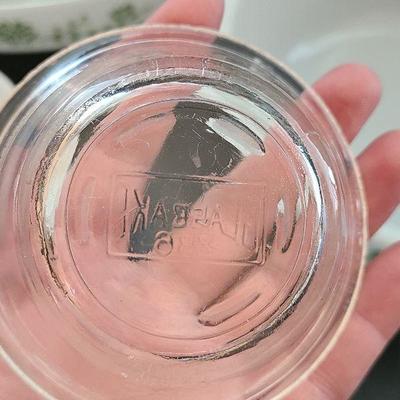 K53: Vintage Glassbake Casserole and Custard Cups