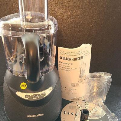 K58: Black and Decker Power Pro Food Processor/Chopper