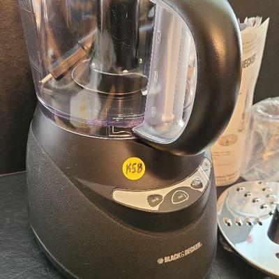 K58: Black and Decker Power Pro Food Processor/Chopper