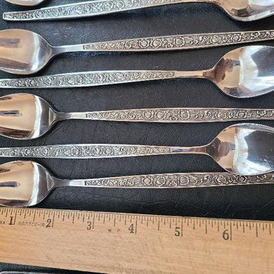 K63: MCM Vintage Granada Rose Stainless Made in Japan Flatware