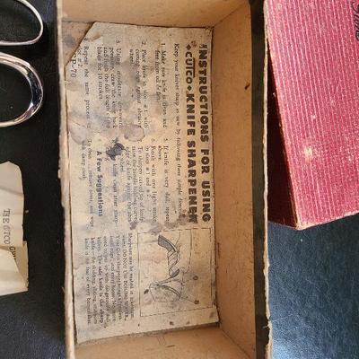 K65: Cutco Kitchen Shears and Honing Stone/Knife Sharpener