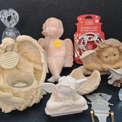 K69: Angel Door Knocker, Votive, Mantle Sitters and More