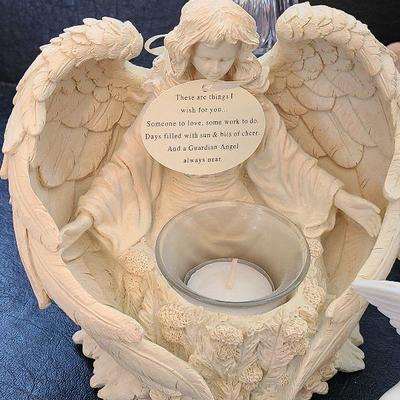 K69: Angel Door Knocker, Votive, Mantle Sitters and More