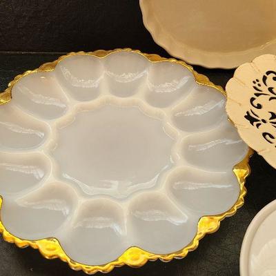 K71: Metal Server, Fire King Egg Plate and more
