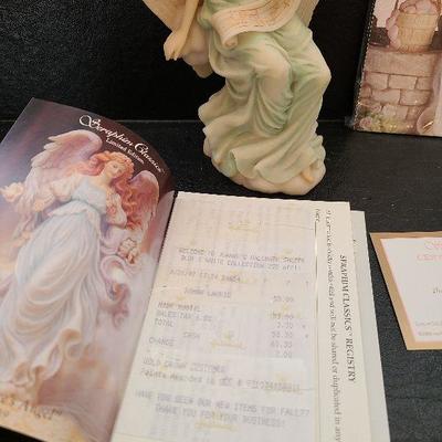 K74: Seraphim Classics Angels August & Laurice (Wisdoms Child)