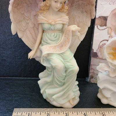 K74: Seraphim Classics Angels August & Laurice (Wisdoms Child)