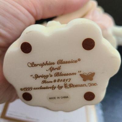 K75: Seraphim Classics Angels Elizabeth & April (Heavens Victory & Springs Blossom)