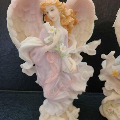 K75: Seraphim Classics Angels Elizabeth & April (Heavens Victory & Springs Blossom)