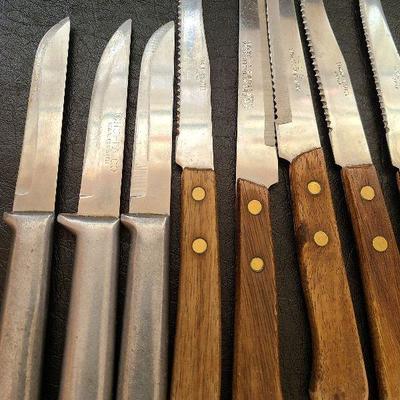 K79: Kitchen Knives and Turkey Carver Lot