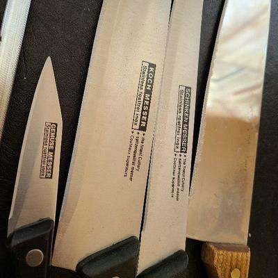 K79: Kitchen Knives and Turkey Carver Lot