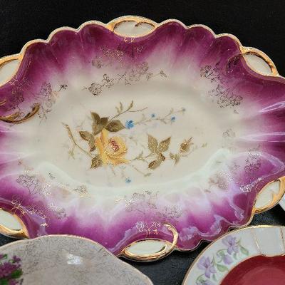 K80: Antique Serving Trays and Victorian Ashtray