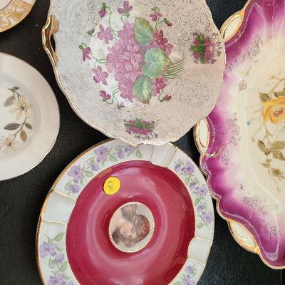 K80: Antique Serving Trays and Victorian Ashtray