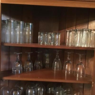 190: Lot of Bar Glassware 