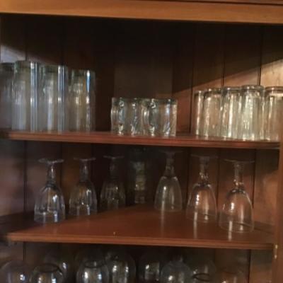 190: Lot of Bar Glassware 