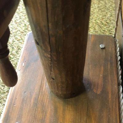 F1: Captains Ships Wheel with Compass