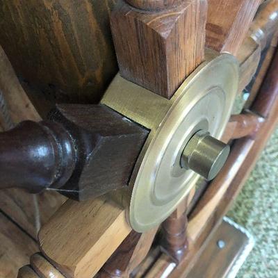 F1: Captains Ships Wheel with Compass