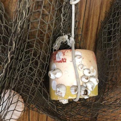 F3: Nautical Decor Net & Barnacled Bouy
