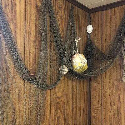 F3: Nautical Decor Net & Barnacled Bouy