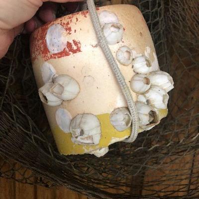 F3: Nautical Decor Net & Barnacled Bouy