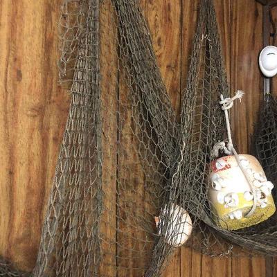 F3: Nautical Decor Net & Barnacled Bouy