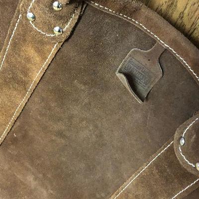 F4: Suede Log Holder and Fireplace Logs