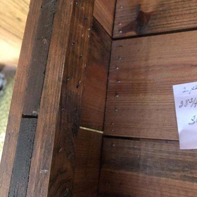 F6: Two-Level Wood Shelf