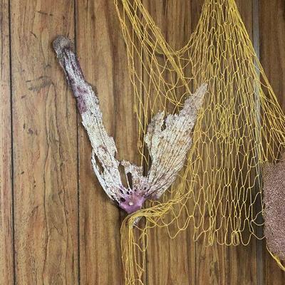 F8: Nautical Net Decor and Coral leafs