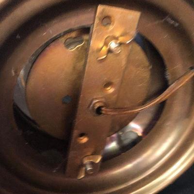 F12: Vintage Brass Hanging Lantern Converted to Electric lamp