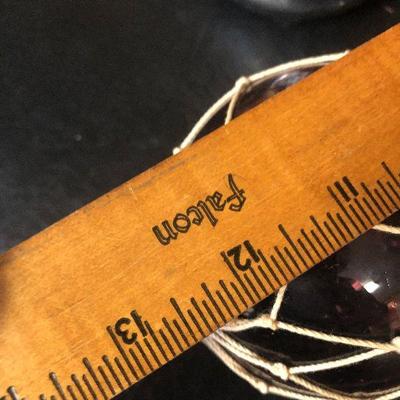 F16: Fishing Net Glass Bouy Float 5-Balls and Illuminary