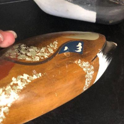 F17: Duck Decoy and Wood Duck Decoration