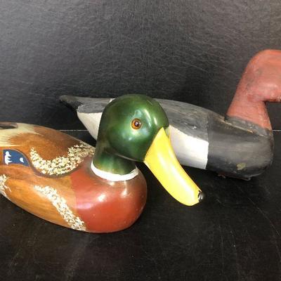 F17: Duck Decoy and Wood Duck Decoration