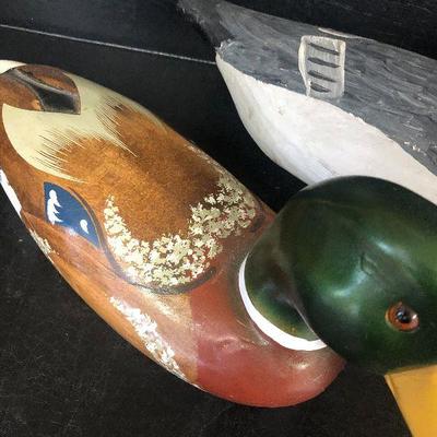 F17: Duck Decoy and Wood Duck Decoration