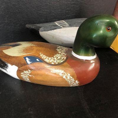 F17: Duck Decoy and Wood Duck Decoration