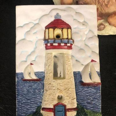 F18: Light-Up Lighthouse and Decor