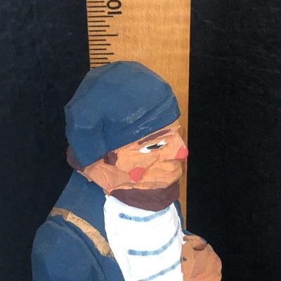 F19: Wood Carved Nautical Characters