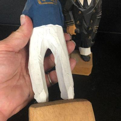 F19: Wood Carved Nautical Characters