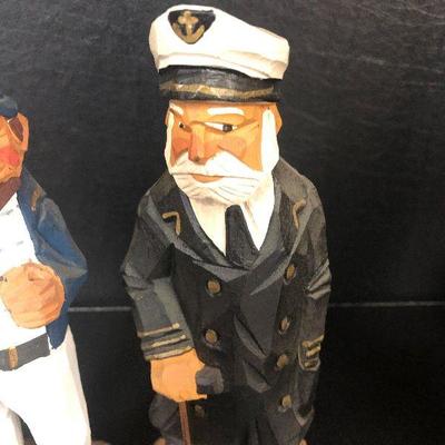 F19: Wood Carved Nautical Characters