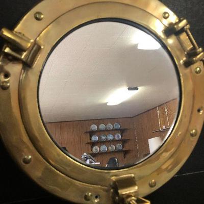 F22: Porthole Ships Accent Mirror