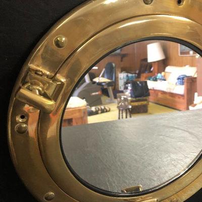 F22: Porthole Ships Accent Mirror