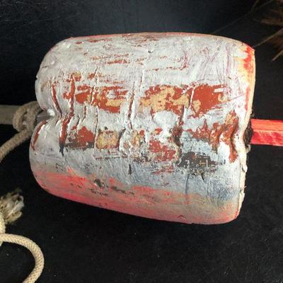 F23: Vintage Small Wood Buoys 