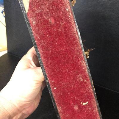 F24: Vintage Wood Whaling Ship Clipper 1846 Model 